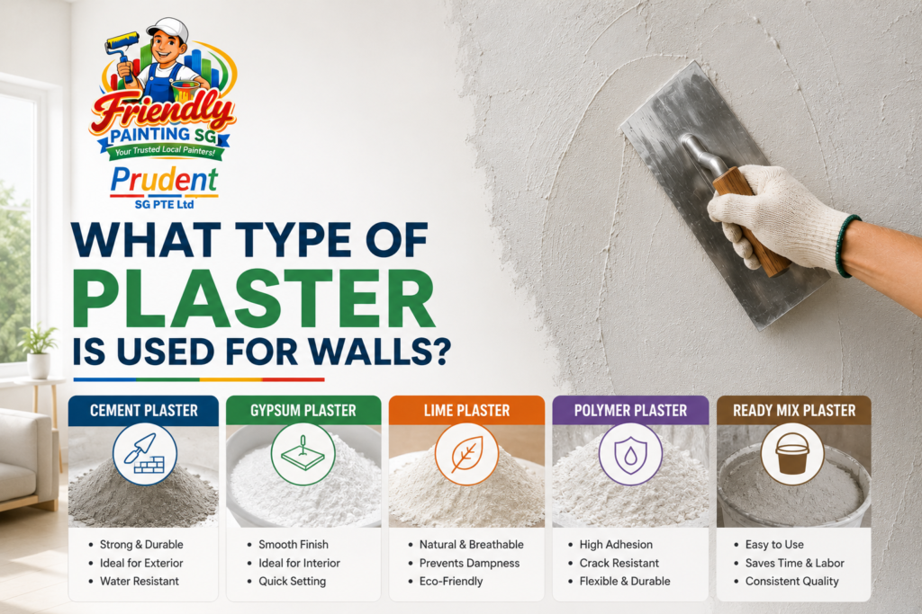 What Type of Plaster Is Used for Walls? Friendly Painting SG