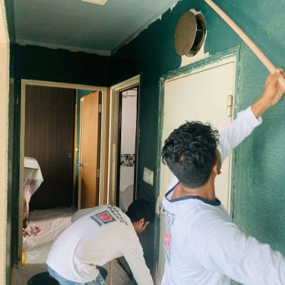 WhatsApp Image 2025-05-13 at 15.24.35 Best Painting Services in Singapore – Skilled Painter Applying White Paint on Interior Wall | Trusted HDB and Condo Painting Professionals